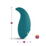 Elated Pinpoint Stimulator Rechargeable Vibrator – Ocean Blue - Image 2