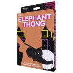 Elephant Thong – Black – One Size - Image 2