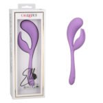 Elle Liquid Silicone Dual Flicker Vibrator – Purple - Image 12