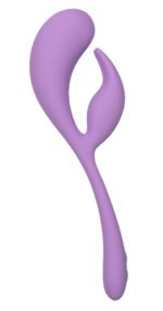 Elle Liquid Silicone Dual Flicker Vibrator – Purple - Image 6