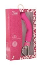 Ellie G Bendable Vibrator Ribbed - Pink - Image 2