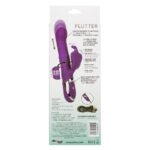 Enchanted Flutter Purple Dual-Action Vibrator with Thrusting, Rotating Beads, and Fluttering Stimulator - Image 3