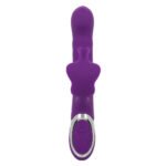 Enchanted Flutter Purple Dual-Action Vibrator with Thrusting, Rotating Beads, and Fluttering Stimulator - Image 5