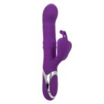 Enchanted Flutter Purple Dual-Action Vibrator with Thrusting, Rotating Beads, and Fluttering Stimulator - Image 8