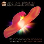 Endless Summer Moonlight Magic Dual-Motor Vibrator – Orange - Image 4