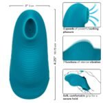 Envy Handheld Suction Massager - Blue - Image 3