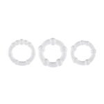 3-Ring Erection Ring Collection – Clear TPE - Image 7