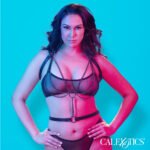Euphoria Collection Plus Size Multi Chain Halter – Black - Image 5