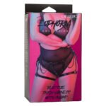 Euphoria Collection Plus Size Thigh Harness With Chains - Black - Image 5