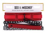 eX's and Oh's Collar and Leash