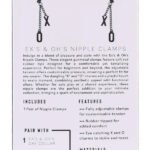 eX's and Oh's Nipple Clamps
