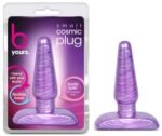 Small Cosmic Plug Anal Plug Purple Phthalate-Free - Image 3