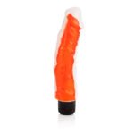 Funky Jelly Vibe 8 Inches - Orange/green - Image 3