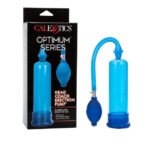 Head Coach Penis Pump with Flexible Hose and Jelly Sleeve – Blue - Image 4