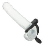 Closer Intimate Rechargeable Vibrating Cock Ring Caress – Black - Image 5