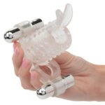 Endless Desires Couples Enhancer Rechargeable Vibrating Sleeve – Clear - Image 4