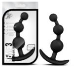 Luxe Be Me 3 Anal Plug – Black, Phthalate-Free Silicone - Image 2