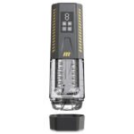 M for Men Spinmaster Pro Rechargeable Rotating Stroker – Gray - Image 2