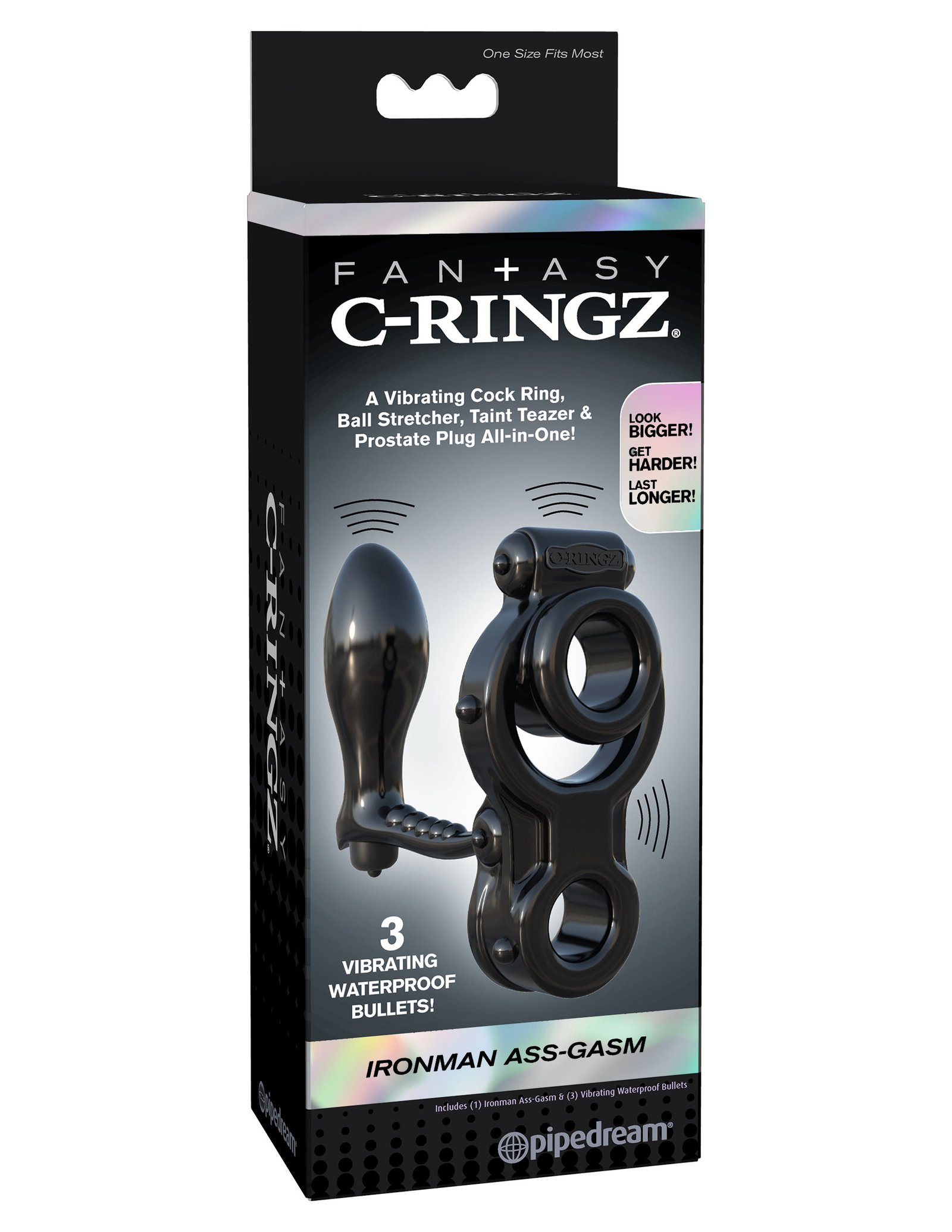 fantasy-c-ringz-ironman-ass-gasm Fantasy C-Ringz Ironman Ass-Gasm - Image 1
