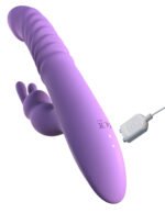 Fantasy for Her Thrusting Silicone Rabbit Vibrator – Purple