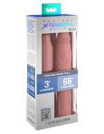 Fantasy X-Tensions Elite 9 Inch Sleeve With 3 Inch Plug - Light - Image 3