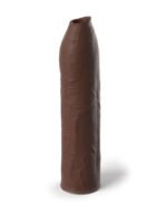 Fantasy X-Tensions Elite Uncut 7 Inch Extension Sleeve - Brown - Image 2