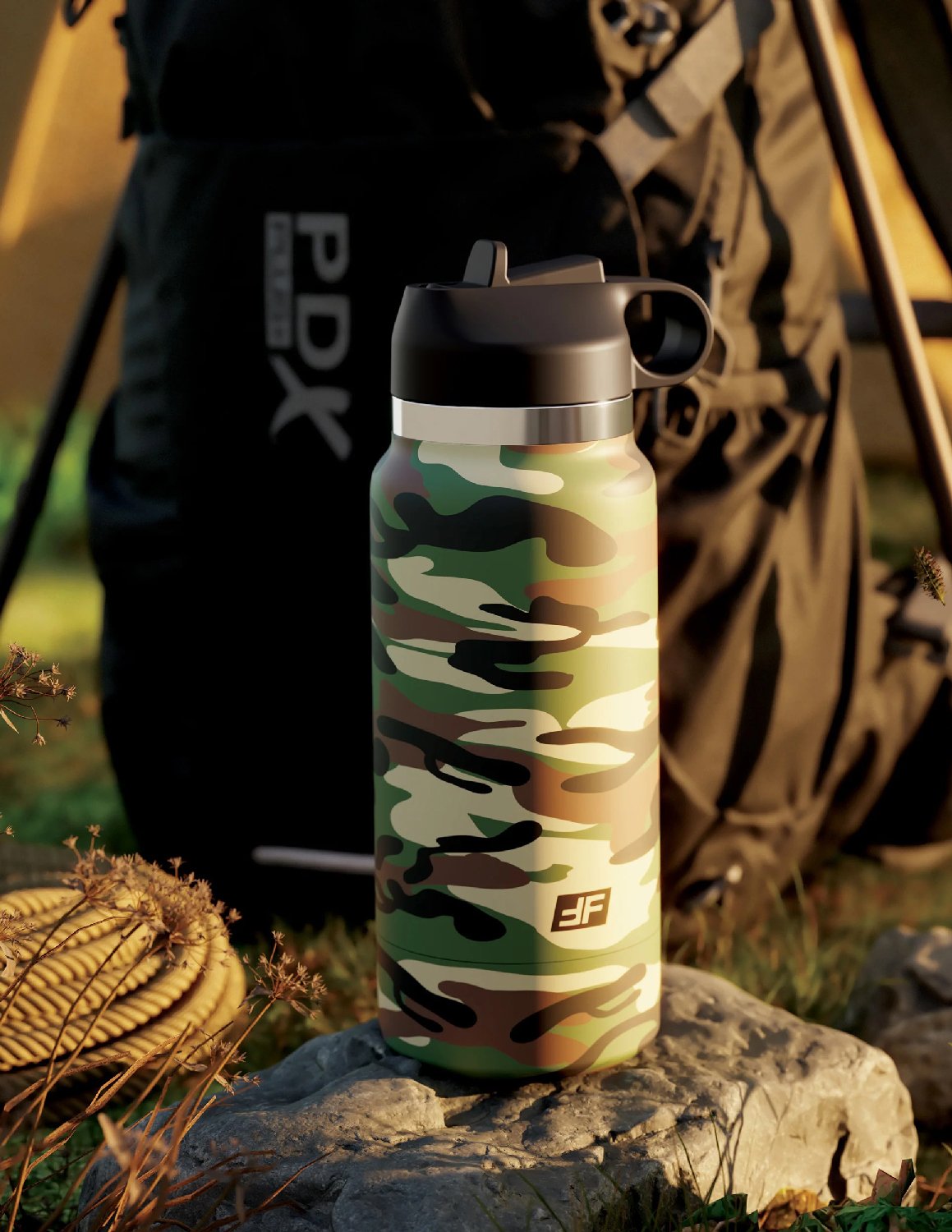 fap-flask-happy-camper Fap Flask - Happy Camper - Image 1