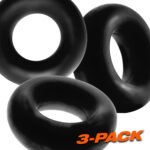 Fat Willy 3-Pack Jumbo C-Rings - Black - Image 5