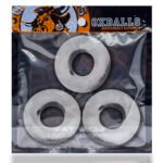 Fat Willy 3-Pack Jumbo C-Rings - Clear - Image 4