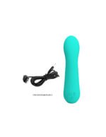 Faun Rechargeable G-Spot Vibrator – Turquoise - Image 2