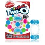 Colorpop Quickie Two-O Vibrating Couples Ring – Blue - Image 3