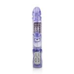 Waterproof Jack Rabbit 5 Rows Vibrator – Purple - Image 3