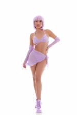 Feeling Fuzzy 5-Piece Apparel Set – Purple, Medium/Large - Image 2