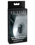 Fetish Fantasy Limited Edition Vibrating Silicone Nipple Teazers – Black