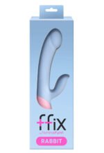 Ffix Rabbit Vibrating Wand – Light Blue - Image 2