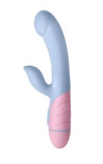 Ffix Rabbit Vibrating Wand – Light Blue - Image 3