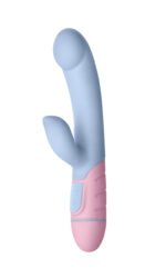 Ffix Rabbit Vibrating Wand – Light Blue - Image 4