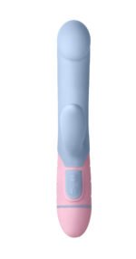 Ffix Rabbit Vibrating Wand – Light Blue - Image 5