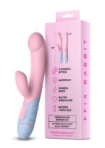 Ffix Rabbit Vibrating Wand – Light Pink - Image 6