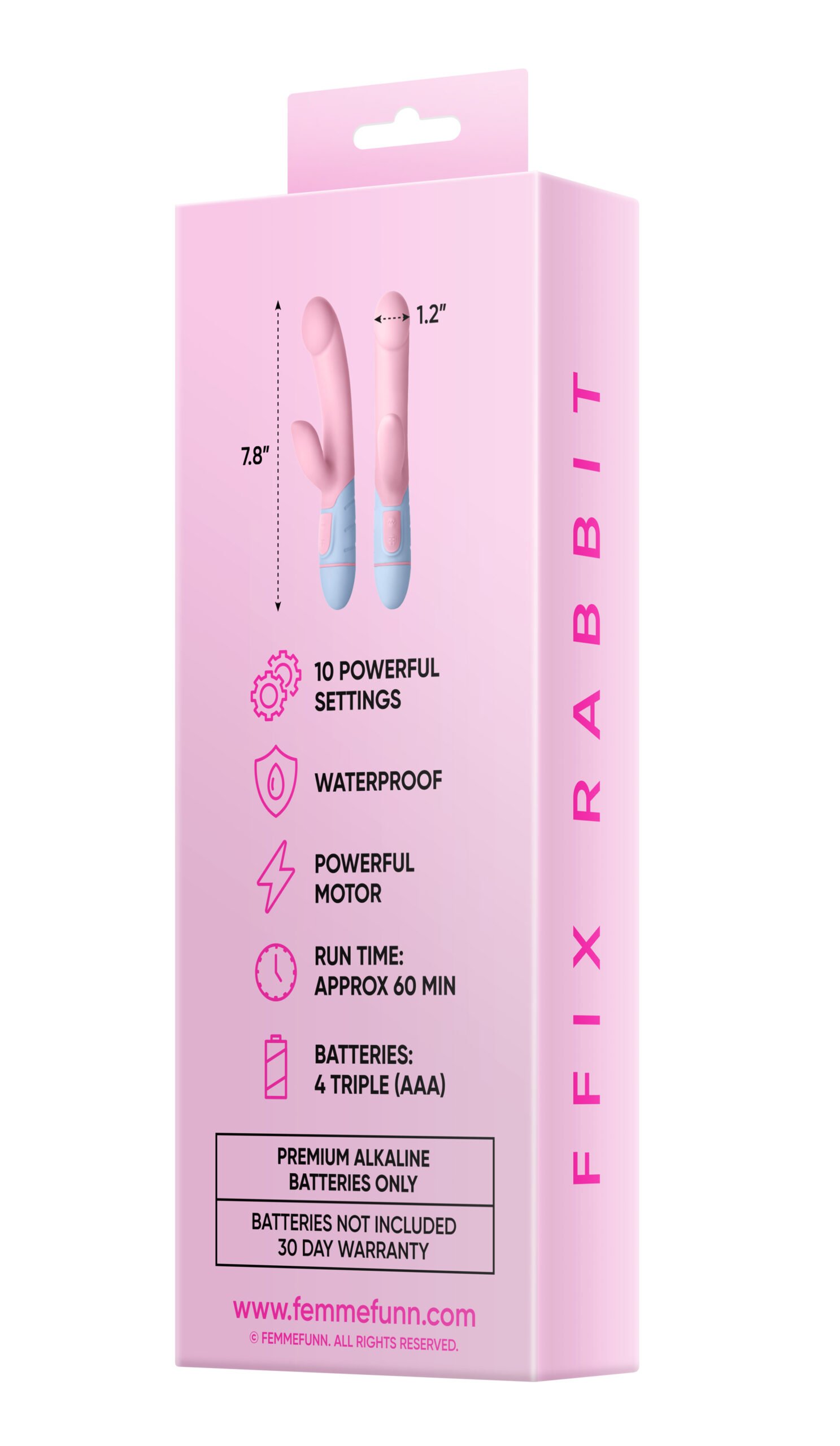 ffix-rabbit-light-pink Ffix Rabbit - Light Pink - Image 1