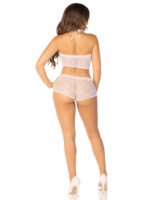 First Love Cami and Boy Short Set O/s - White - Image 2