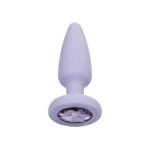 First Time Crystal Booty Kit 3-Piece Graduated Anal Plug Set – Purple - Image 11