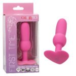 First Time Vibrating Beaded Probe - Pink