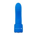 Flick It Rechargeable Finger Vibrator with Tongue-Flicking Base – Blue - Image 2