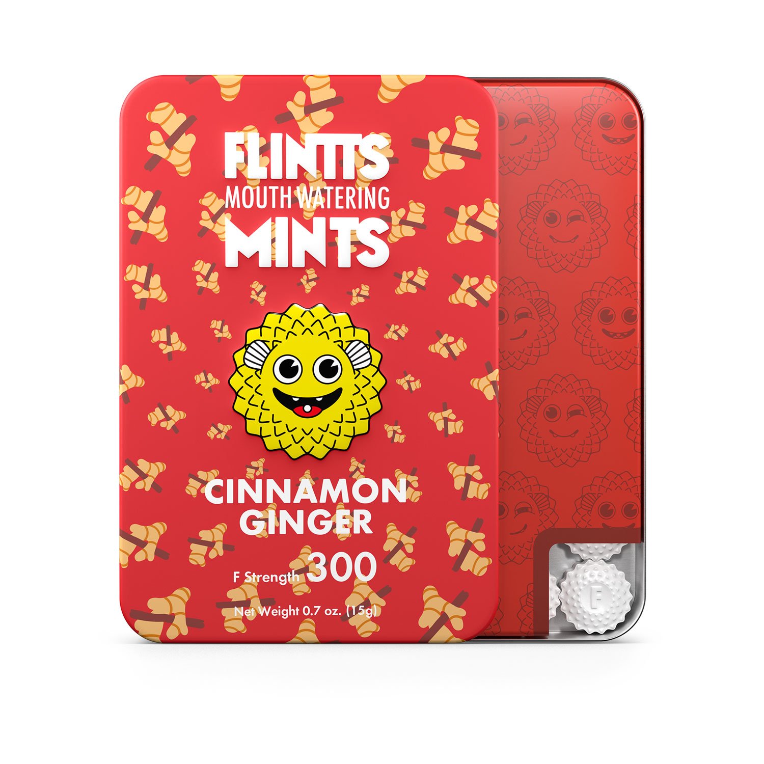 flintts-mouth-watering-mints-cinnamon-ginger-f-strength-300 Flintts Mouth Watering Mints Cinnamon Ginger - F-Strength 300 - Image 1