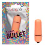 Foil Pack 3-Speed Bullet Vibrator – Orange - Image 4