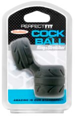 Silaskin Cock & Ball Ring and Stretcher - Black - Image 4