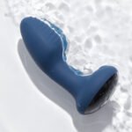 Frenzy App-Controlled Rotating Anal Vibrator - Blue - Image 3