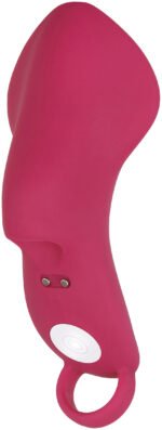 Frisky Finger Rechargeable Vibrating Finger Ring – Red - Image 5