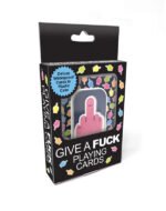 FU Middle Finger Waterproof Playing Cards – Multi